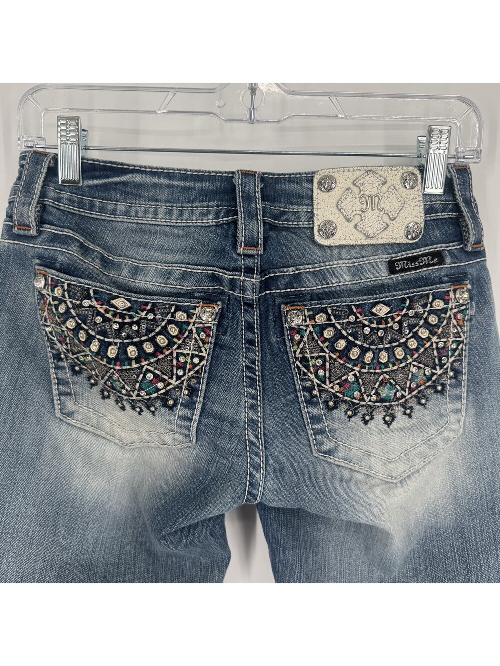 Miss me jeans 25 capri   denim y2k 90s low rise summer beach casual fall school